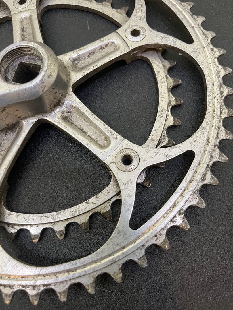 DURA-ACE SUGINO 165クランクセット　52T