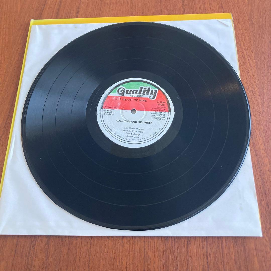 CARLTON AND THE SHOES (LP) レコード