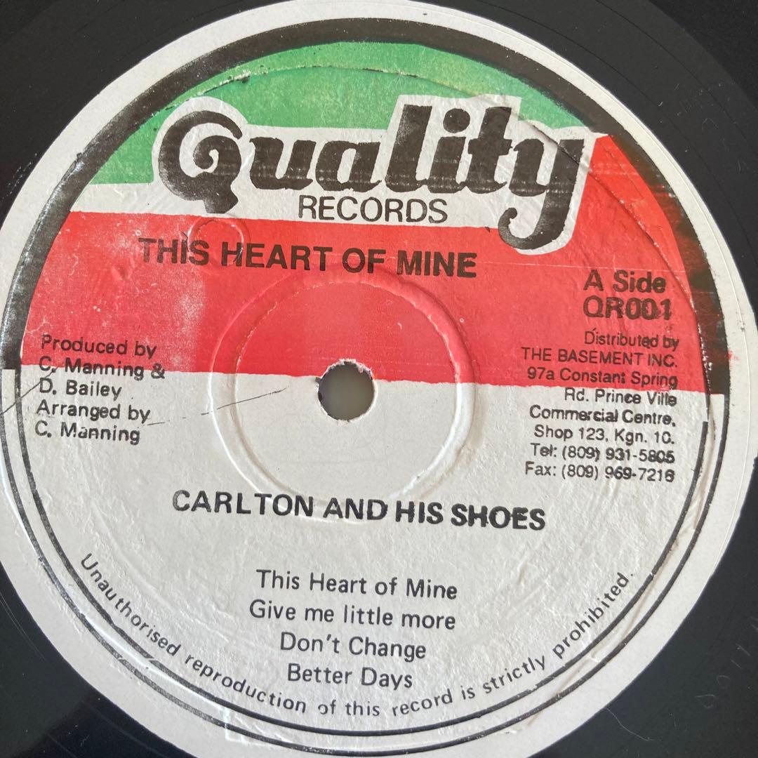 CARLTON AND THE SHOES (LP) レコード