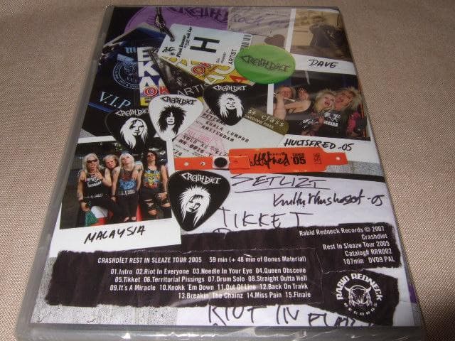 CRASHDIET, 新品DVD, 2枚セット, クラッシュダイエット