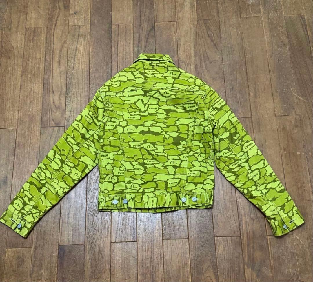 EVISU デニムジャケット 迷彩