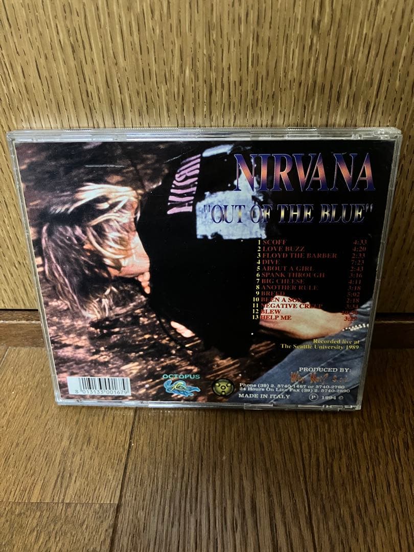 希少 NIRVANA OUT OF THE BLUE octopus