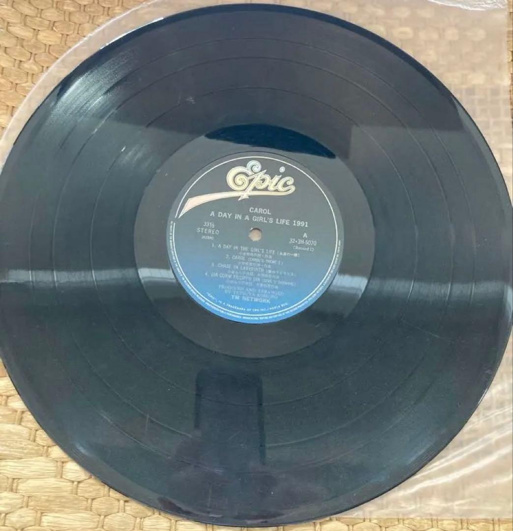 TM NETWORK / CAROL アナログレコード　2LP