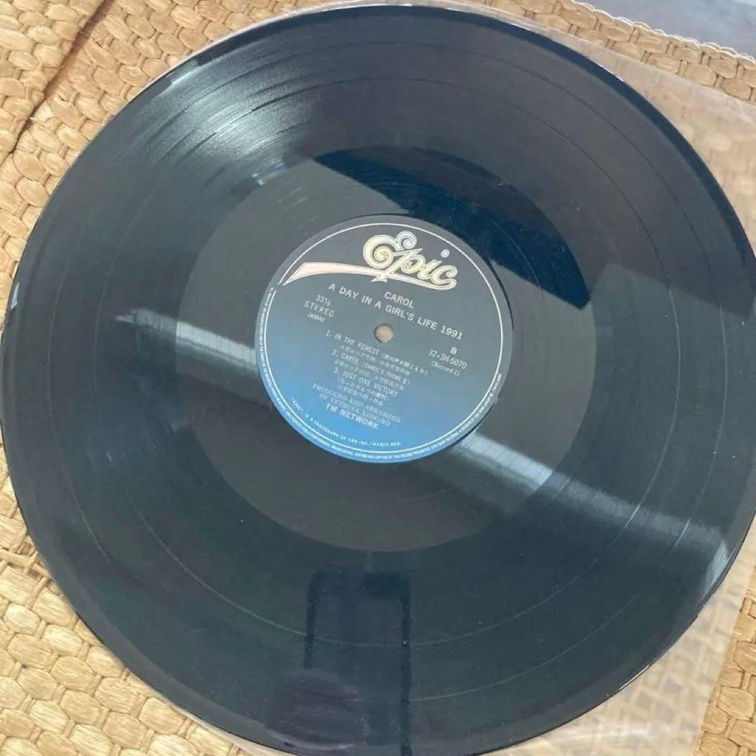 TM NETWORK / CAROL アナログレコード　2LP