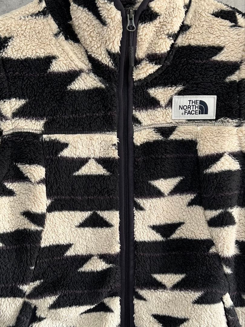 NORTH FACE ノースフェイス　キャンプシャー　ボアベスト　L フルジップ