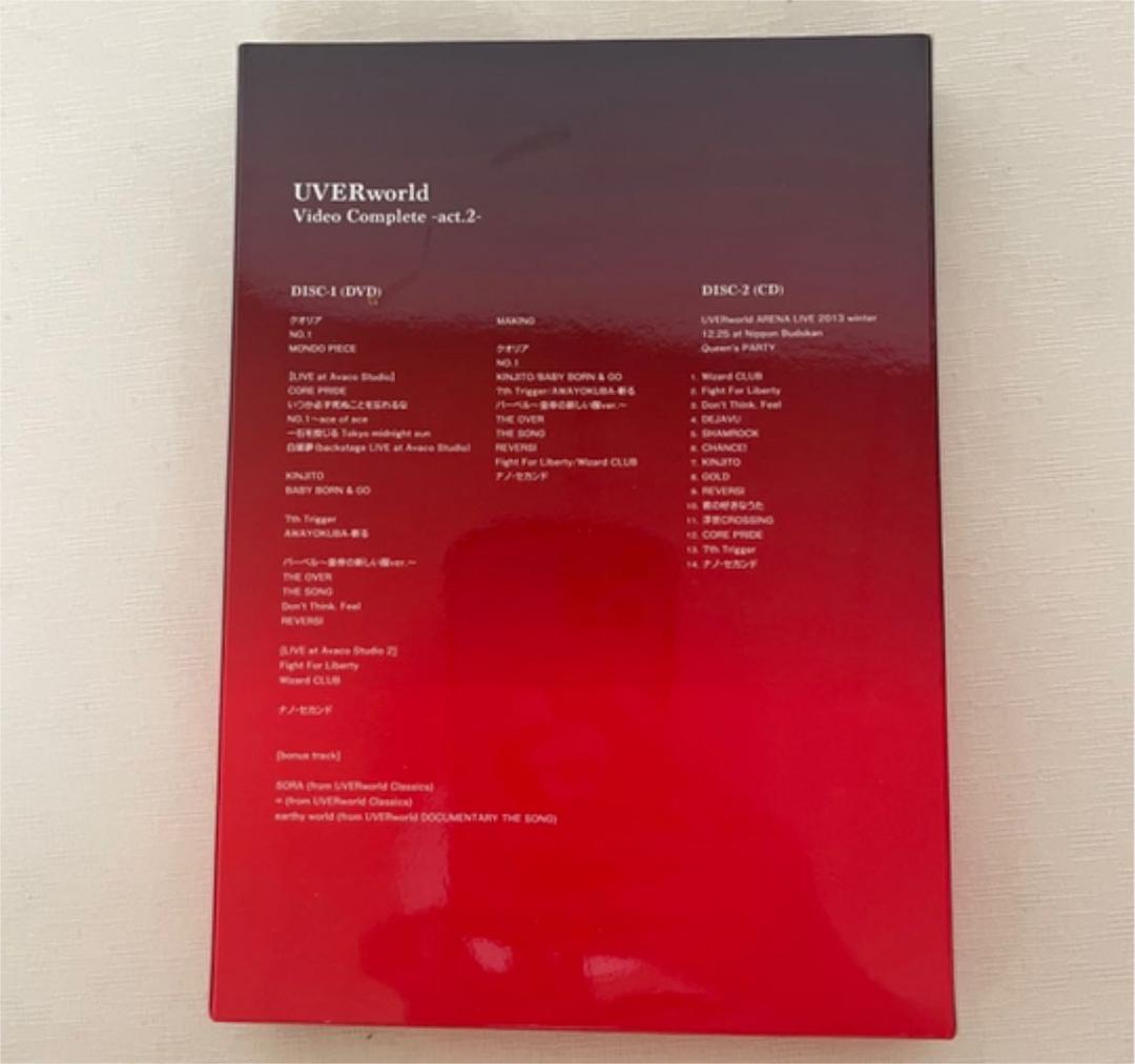 ④UVERworld Video Complete-act2 初回盤