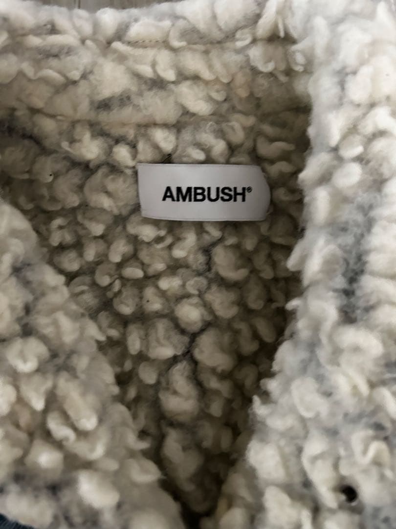 AMBUSH ボア　デニムジャケット