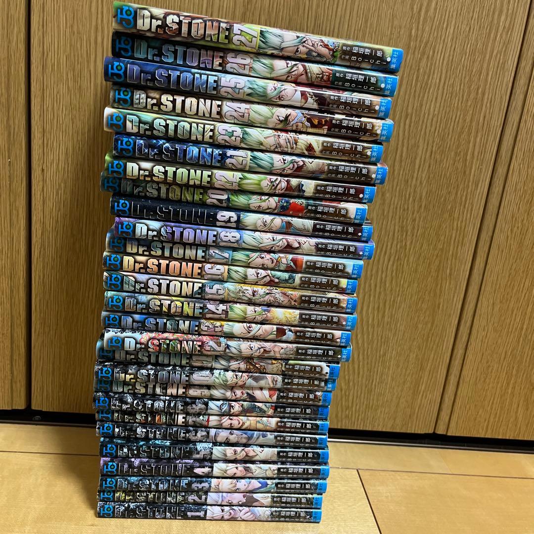 Dr.stone全巻セット、リブート百夜、小説2巻
