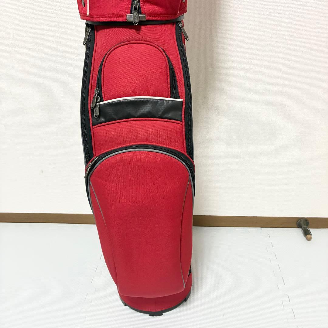 SRIXON スリクソン キャディバッグ 赤 ゴルフバッグ メンズ