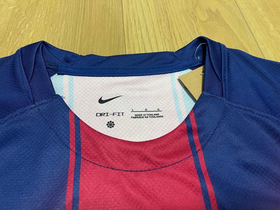 【長袖】①25/26 FC バルセロナ ホーム ユニフォームL 新品