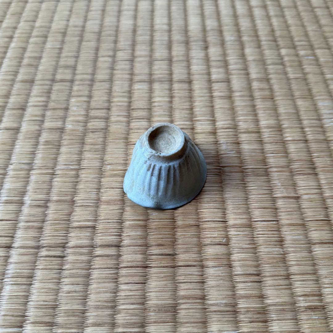 初期伊万里 鎬文 盃 ぐい呑み 江戸時代 陶片 古唐津 古伊万里 古美術