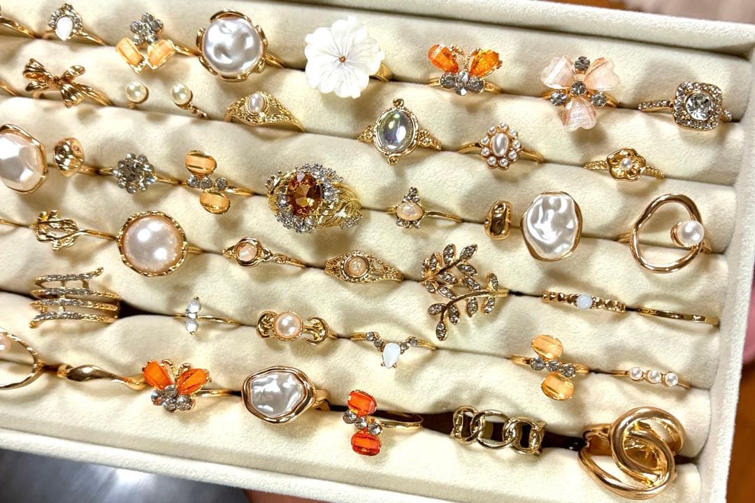 【ラスト一点】　指輪　まとめ売り　リング　ファッションリング　ヴィンテージ