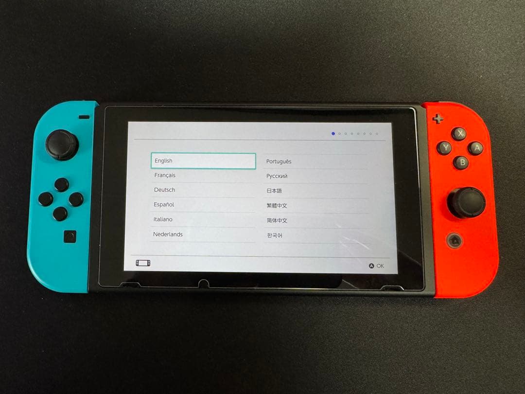 Nintendo Switch 本体 ネオンレッドネオンブルー