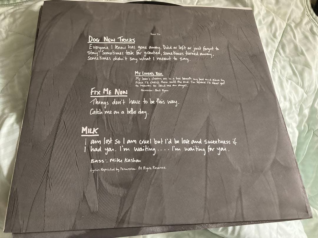 レアgarbage ガービッジ直筆サインレコード　2lp analog アナログ