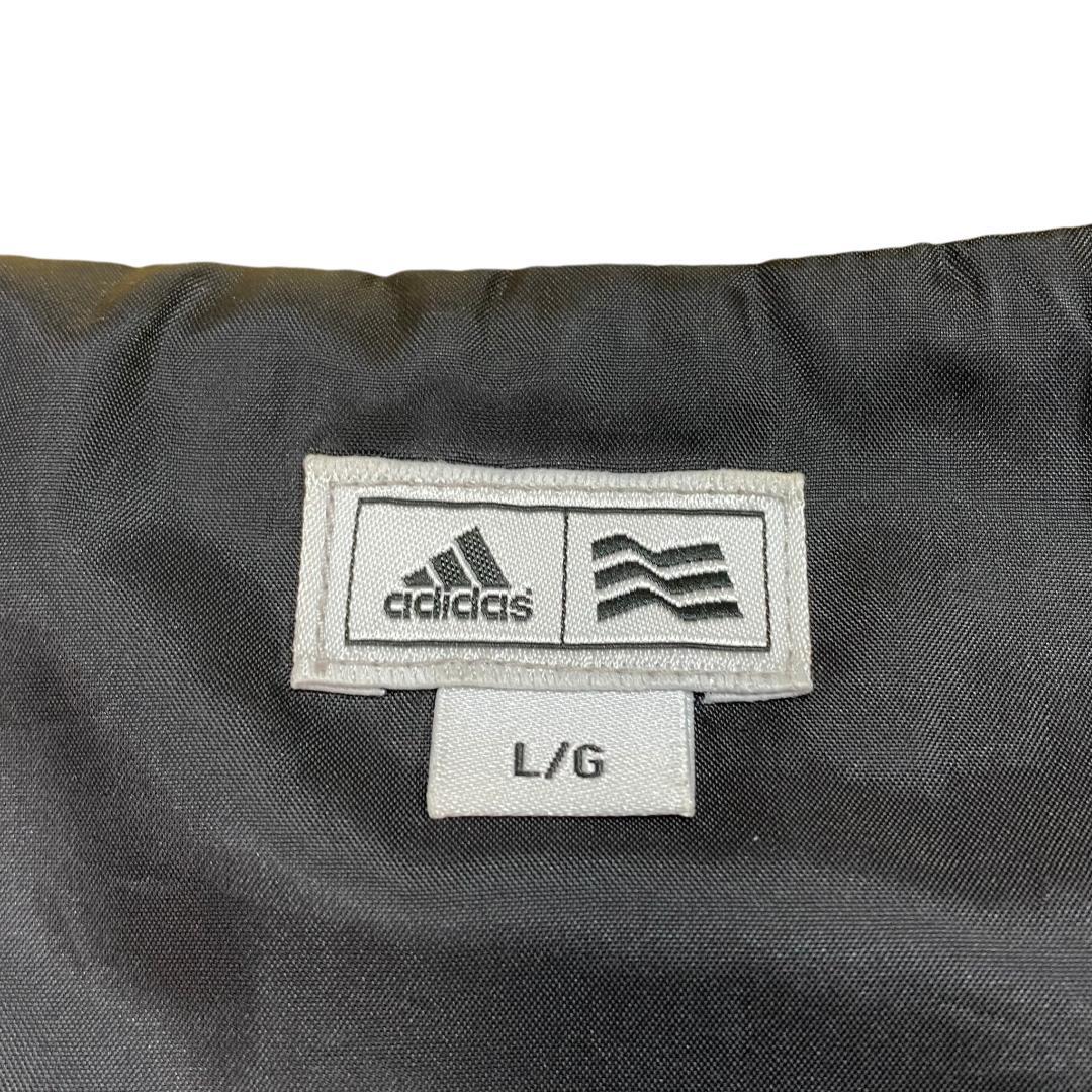 ADIDAS アディダス 中綿 ジャケット セットアップ L ブラック ゴールド