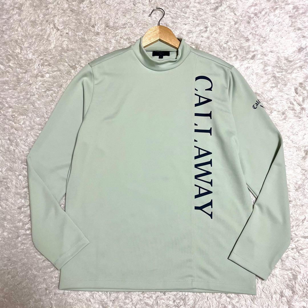 ✨未使用級✨希少色 callaway ゴルフウェア モックネック 長袖 Lサイズ