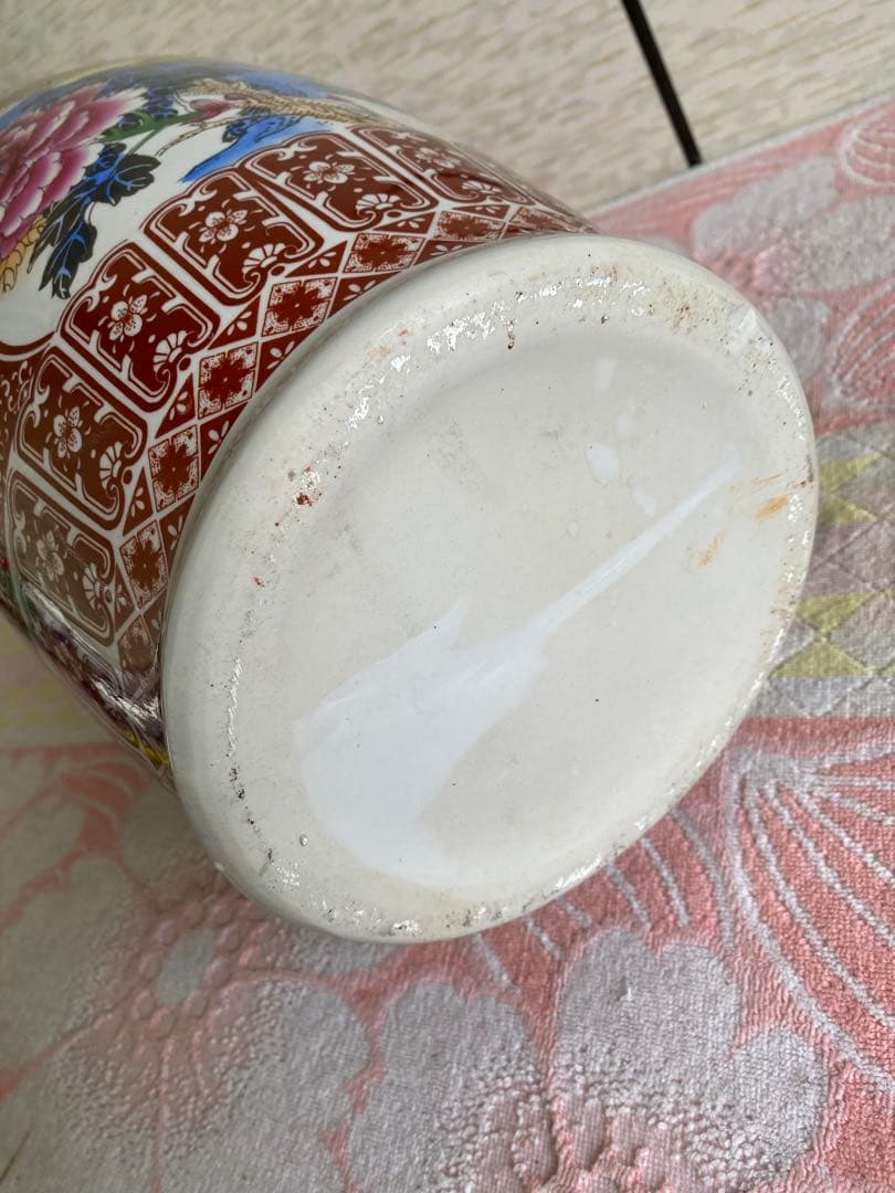 壺　花瓶　置物　景徳鎮　中国花瓶　骨董