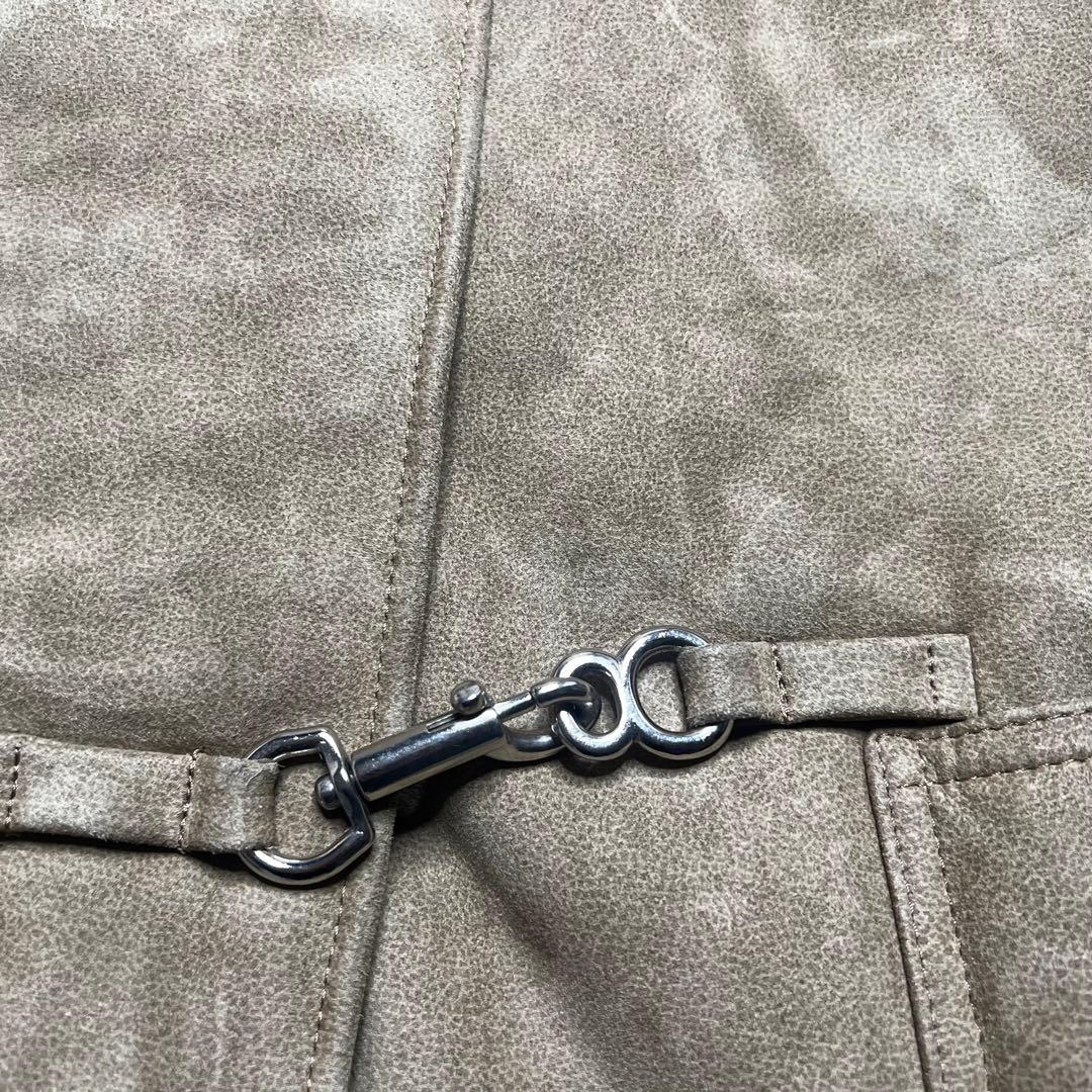 NICHIRO ★美品 高級 ニチロ毛皮 ムートンコート L XL位