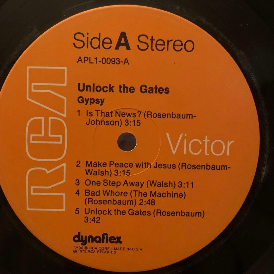 Gypsy Unlock the Gates プロモーション盤
