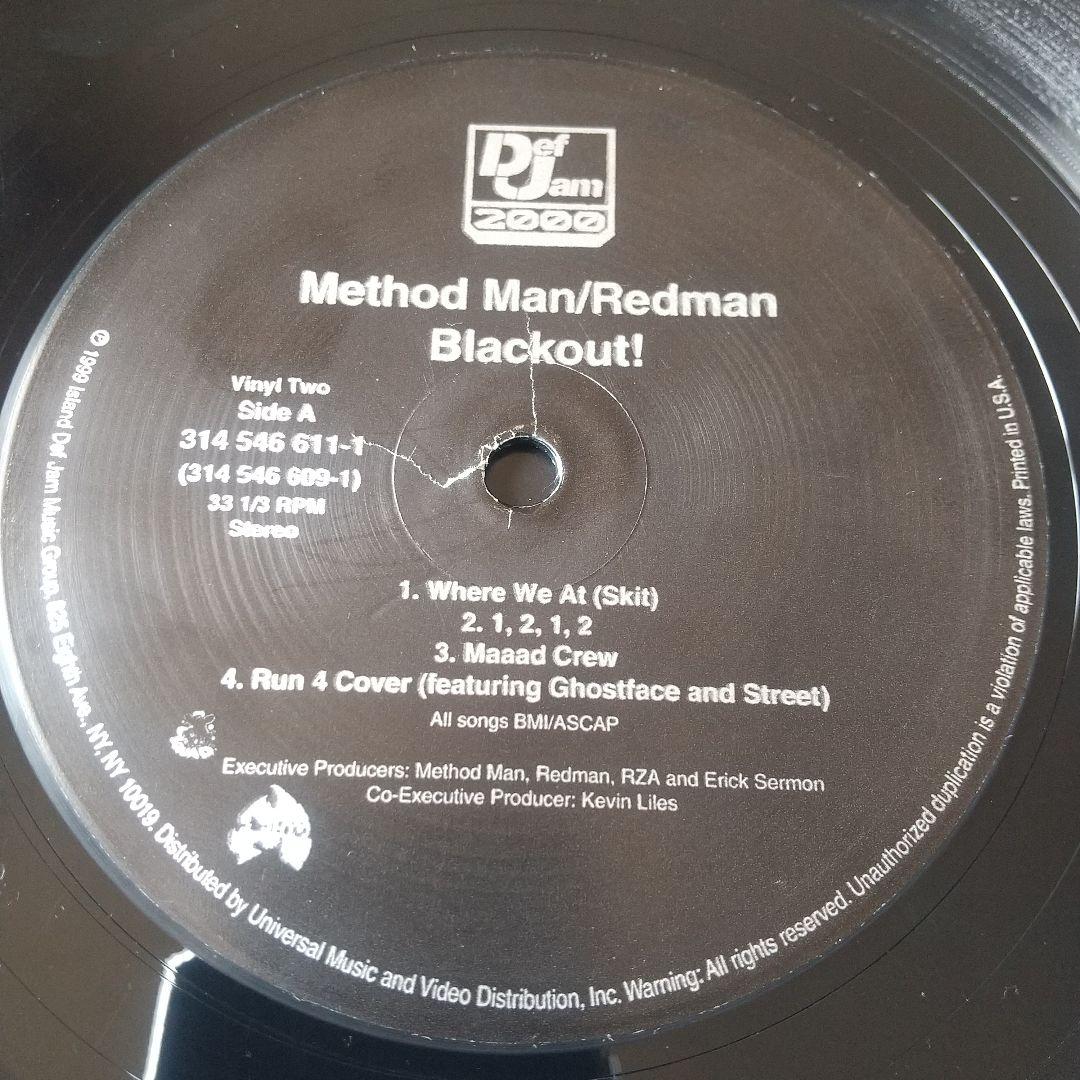 Method Man & Redman Blackout! 2LP レコード