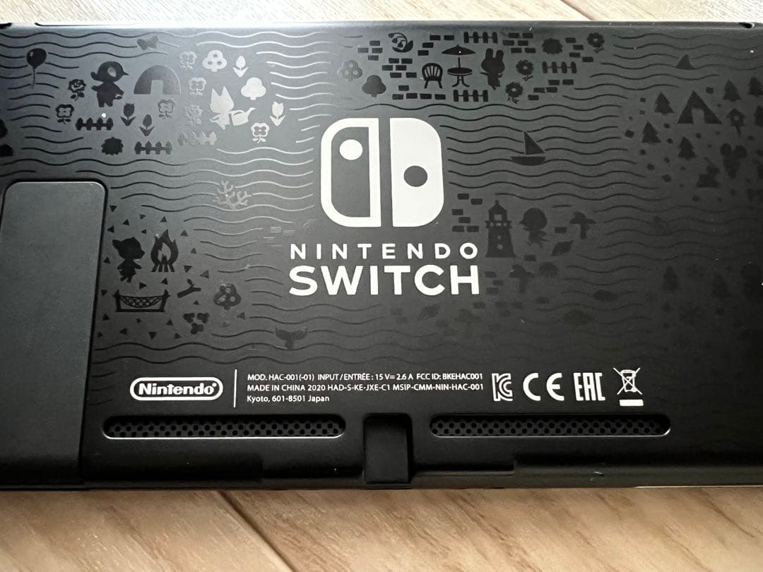 Nintendo Switch どうぶつの森デザイン 本体のみ(箱無)