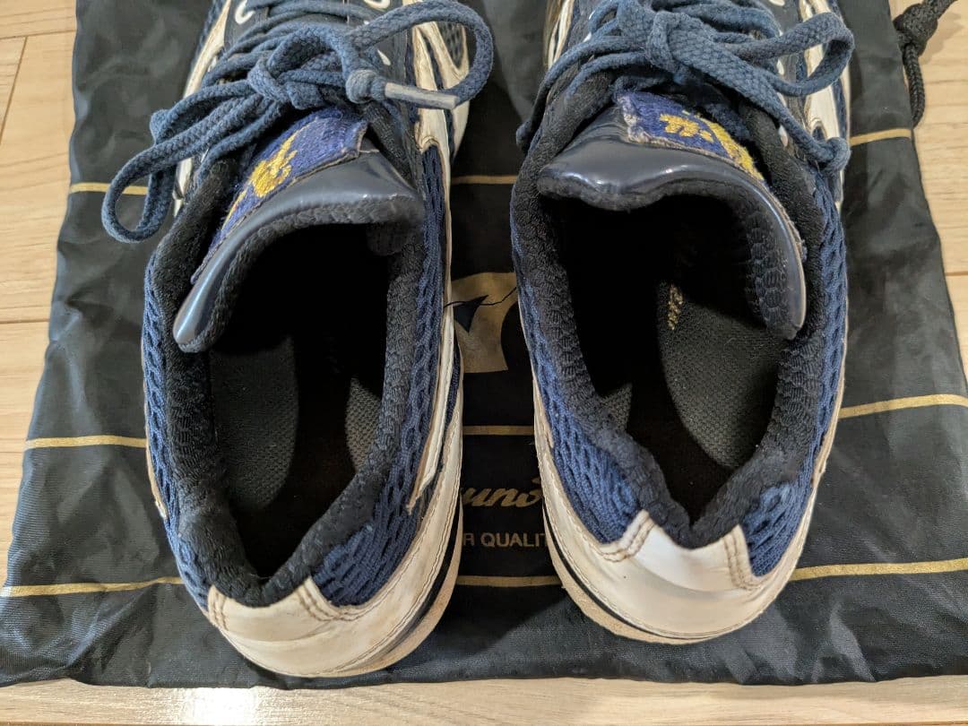 青森大学野球部　スパイク　Mizuno Pro ミズノプロ　P革付き　オーダー