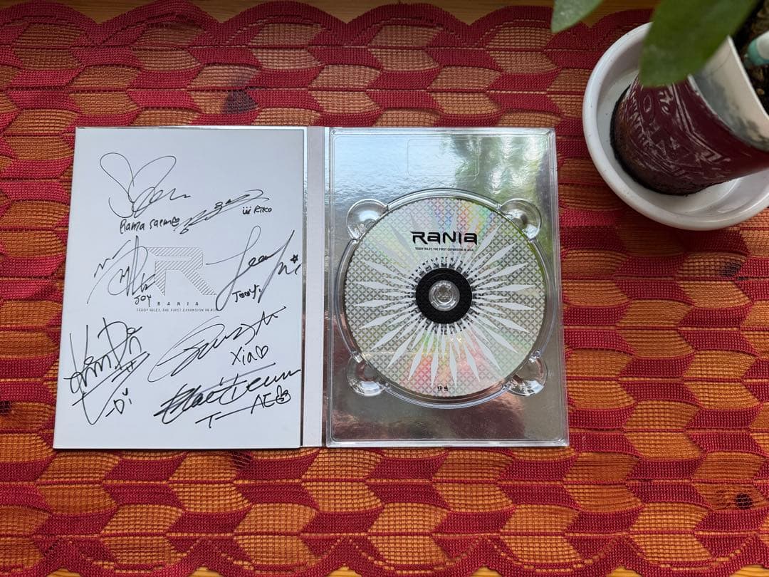 【超希少非売品】テディ・ライリー全面プロデュース RANIA 直筆サイン入りCD