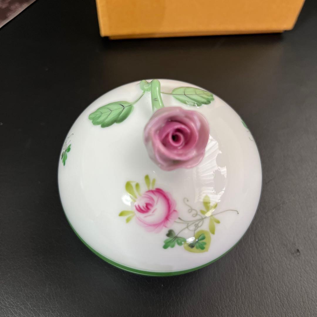 最終価格［新品］Herend♡ウィーンの薔薇♡マルボンボン、小物入れ
