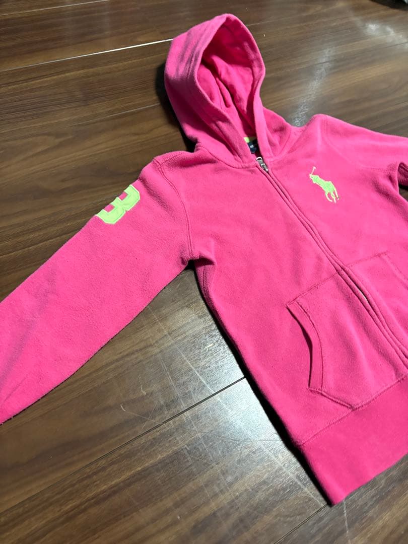 かこ　美品 Ralph Laurenビックポニージップパーカー