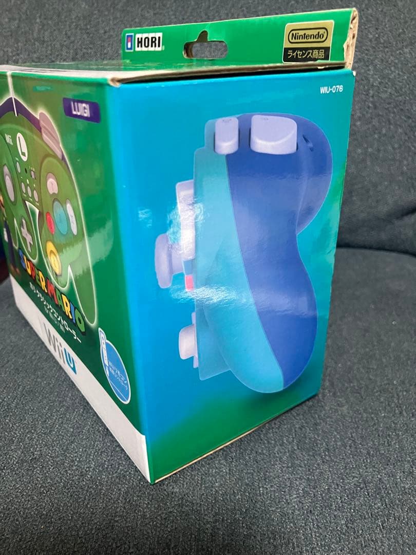 Wii マリオ＆ルイージ コントローラー、wiiリモコン　ルイージ、黒