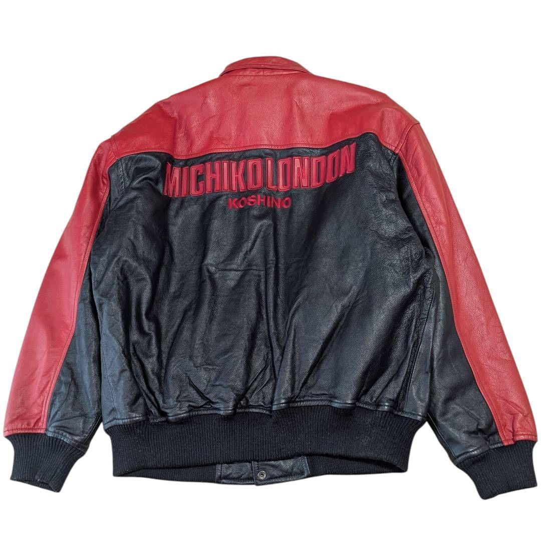 MICHIKO LONDON ヴィンテージ レザージャケット ボンバージャケット