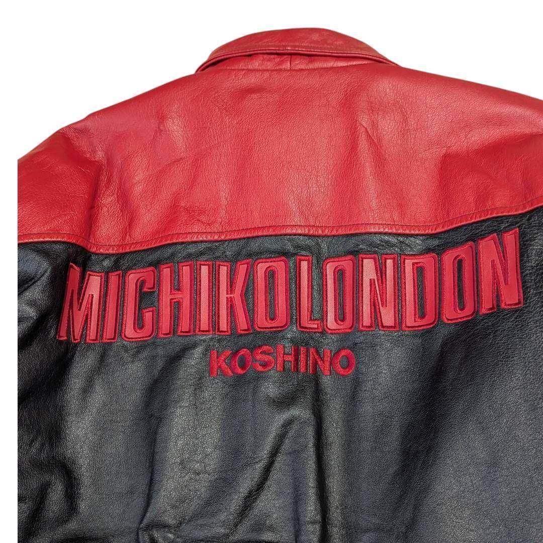 MICHIKO LONDON ヴィンテージ レザージャケット ボンバージャケット