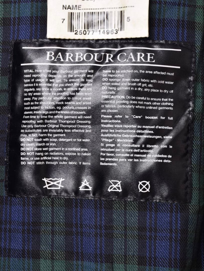 ジャケット・アウター Barbour BEACON JACKET Waxed Jacket