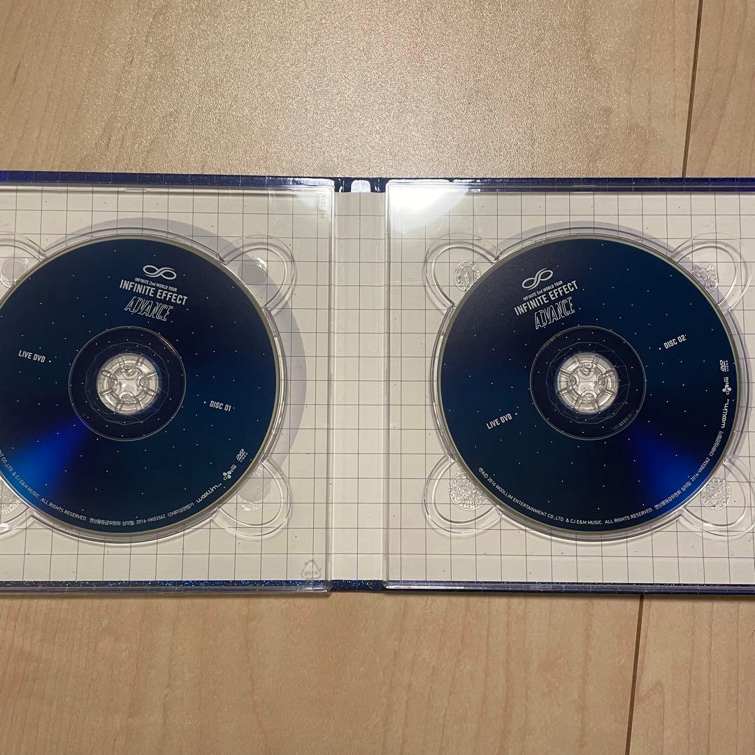 K-POP・アジア INFINITE infinite effect advance DVD CD