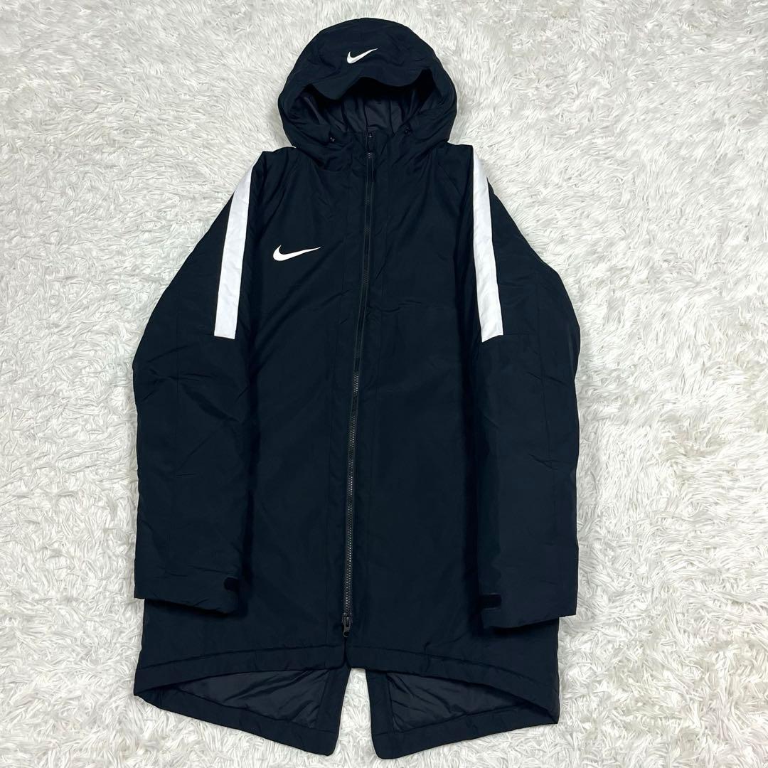 NIKE 中綿ハーフベンチコート　SQUAD17 JACKET ブラックＭサイズ