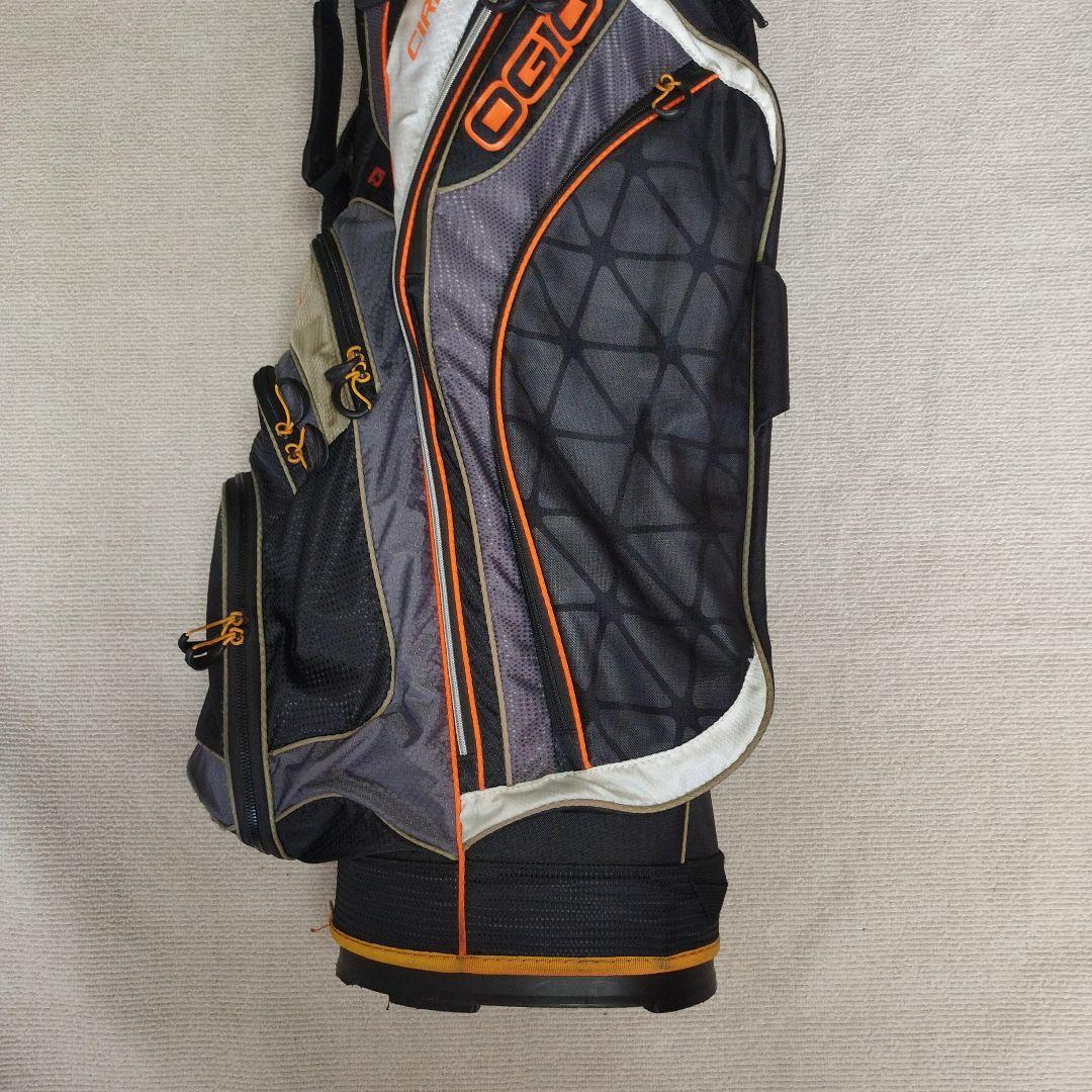 OGIO 14分割キャディバッグ グレー/オレンジ
