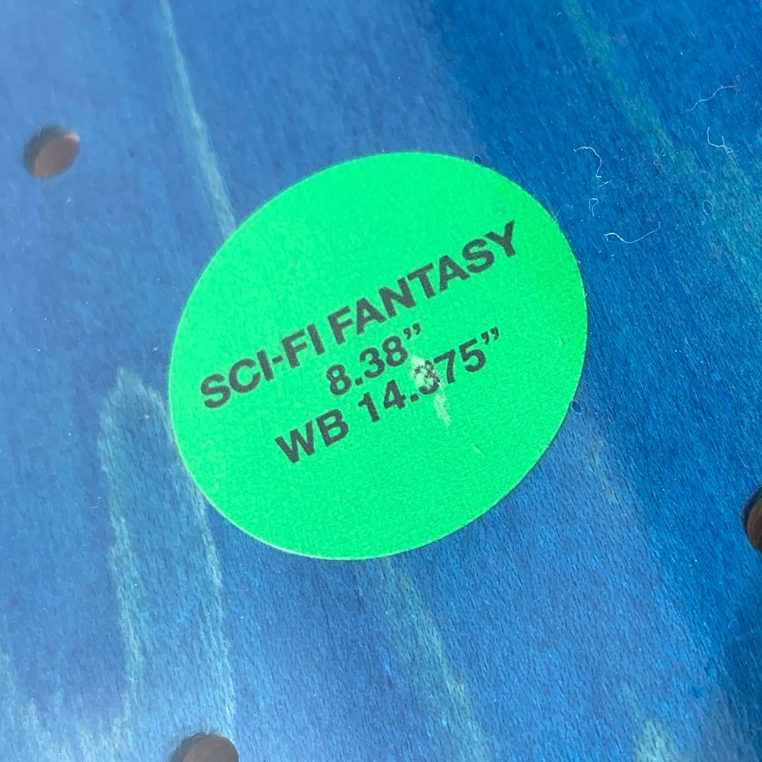 SCI-FI FANTASY スケートボードデッキ 8.38インチ