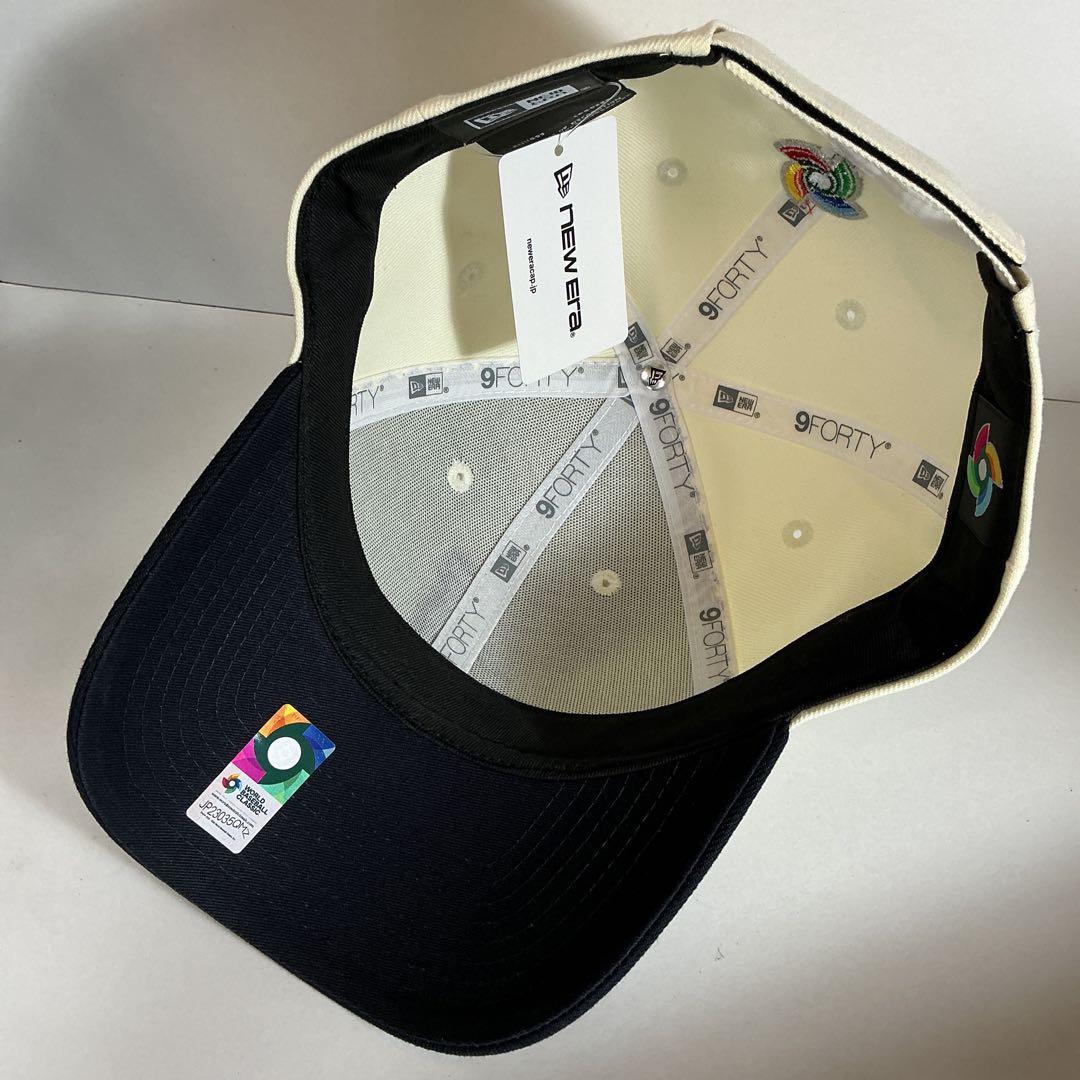 侍ジャパン　J ロゴ SIDE Japanロゴ クリーム ネイビー　新品未使用