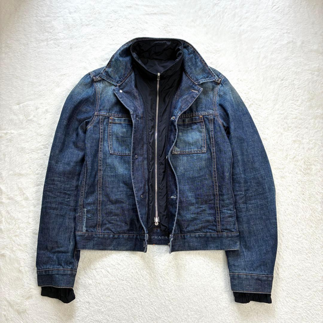 2005 PRADA ライニングデニムジャケット