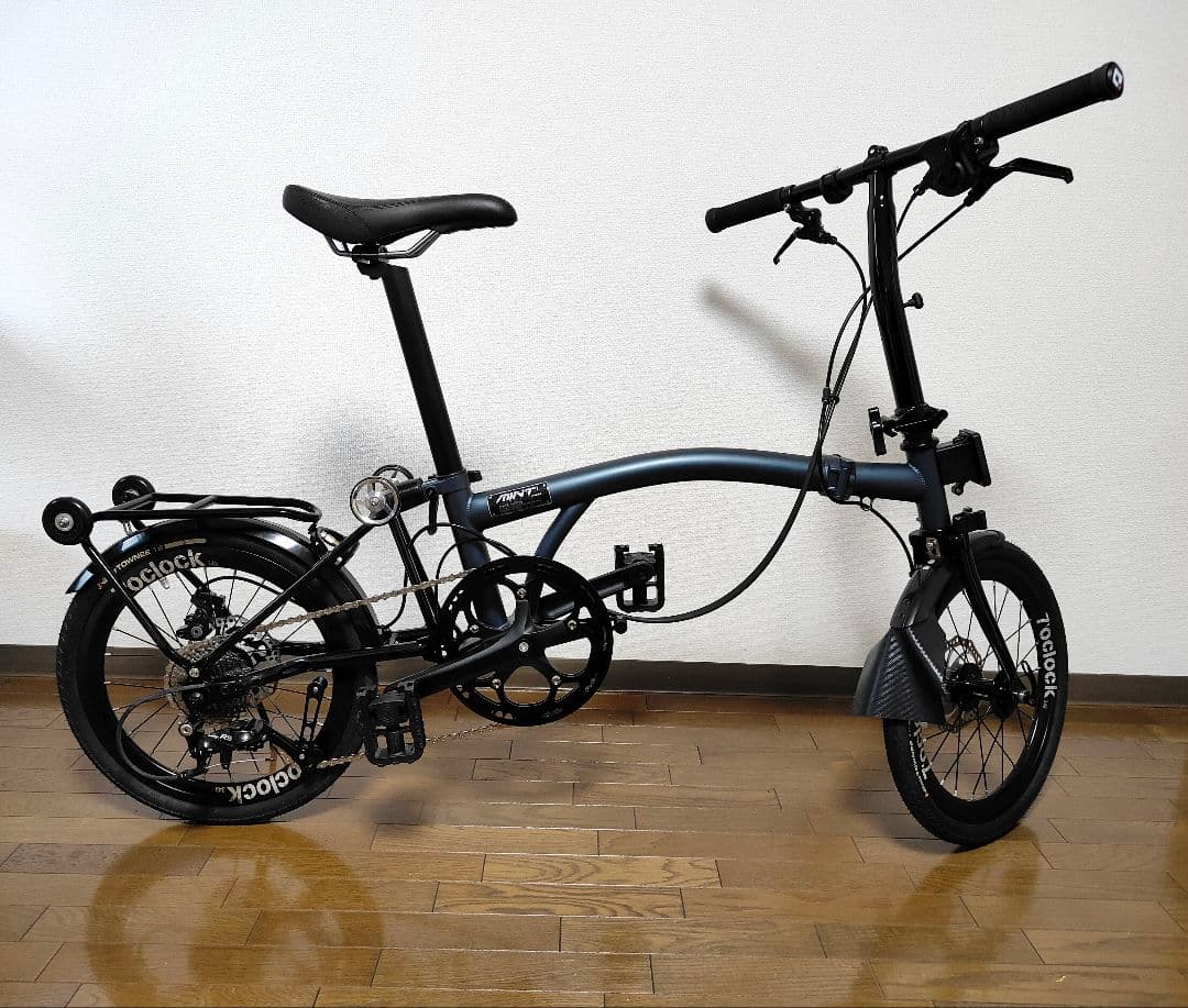 【しんさん様】mint bike mint t9b 9速 折りたたみ自転車