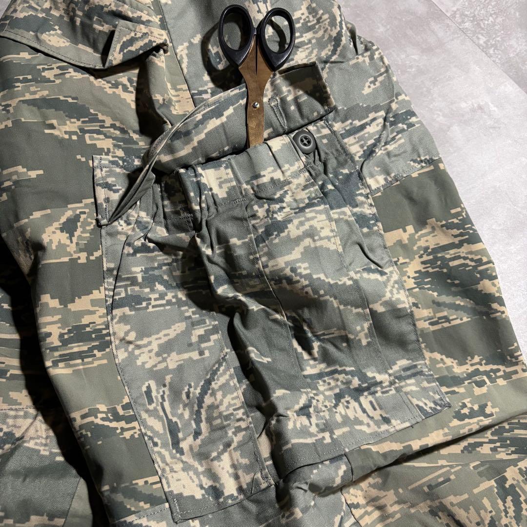 00s 鬼ワイド　米軍実物　USAF デジタルタイガー　ゴアテックスパンツ 迷彩