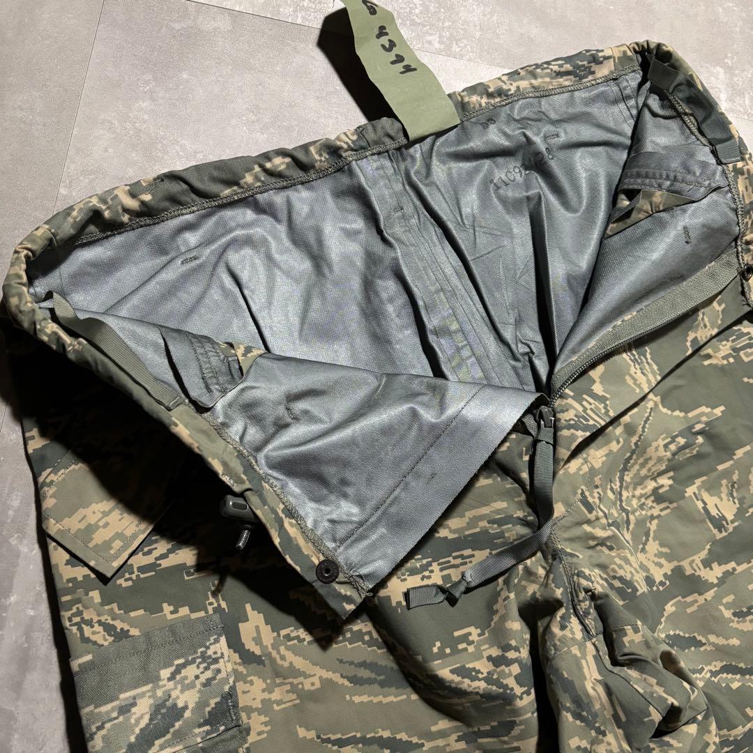 00s 鬼ワイド　米軍実物　USAF デジタルタイガー　ゴアテックスパンツ 迷彩