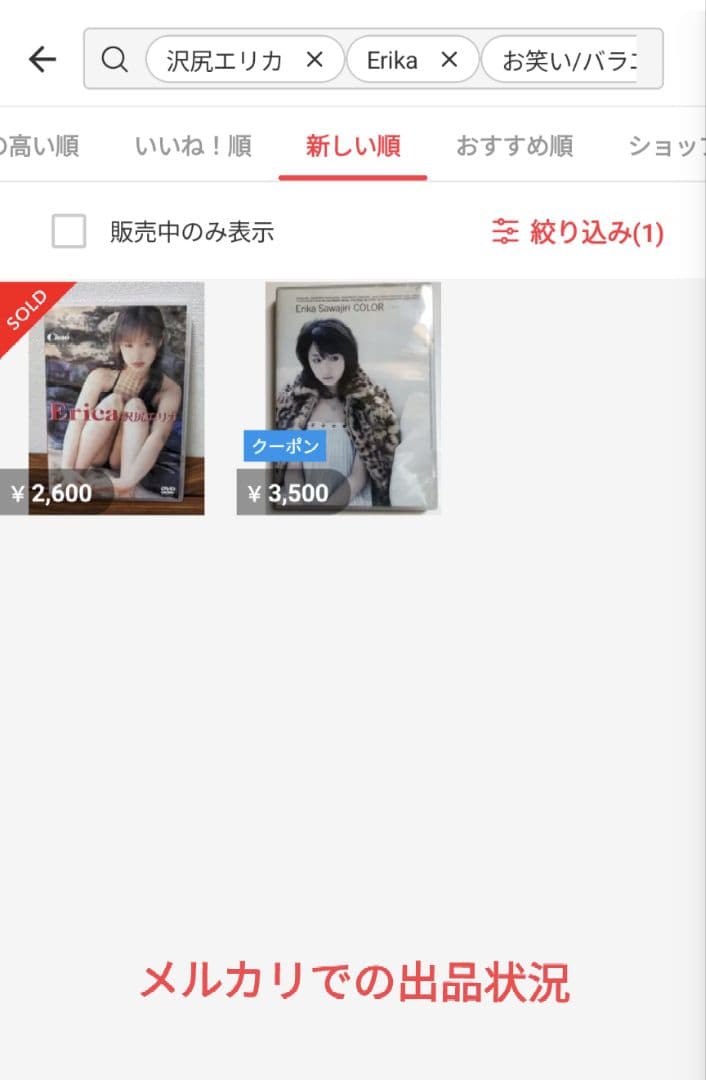 【DVD】２枚セット 沢尻エリカ