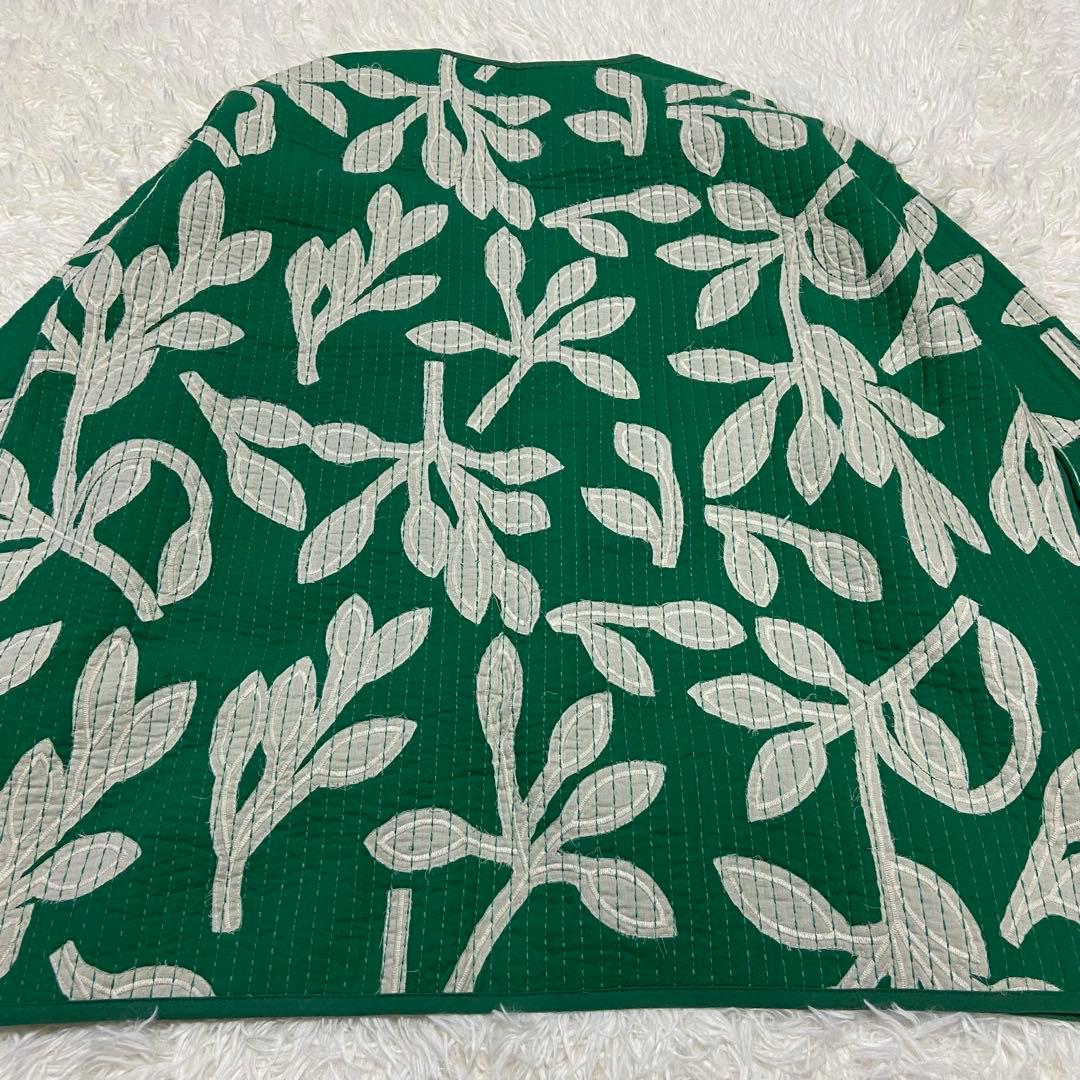 新品タグ　ciaopanic typy India 差し子刺繍ガウン　グリーン
