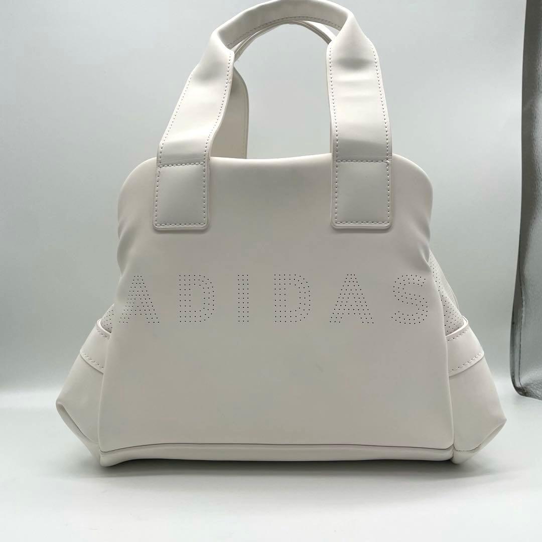 極美品✨ アディダス ゴルフ スリーストライプ ラウンドバッグ