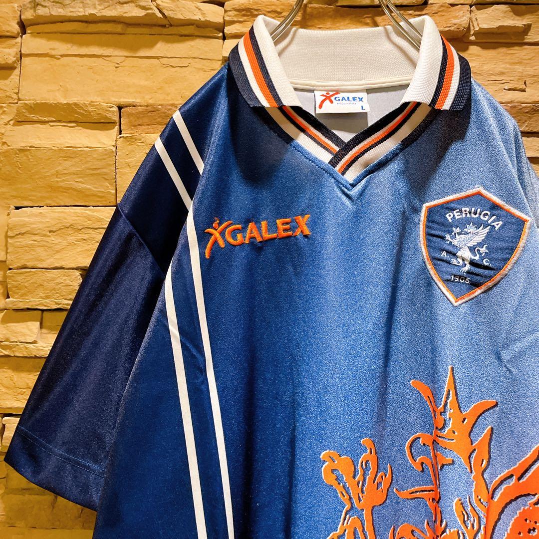 【希少】GALEX×PERUGIA/98-99/2ndユニフォーム/#7中田英寿