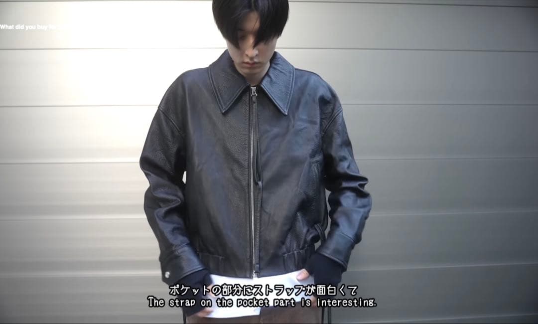 サイズ1 NULLUS 25AW KNOT G.O.A.T レザージャケット