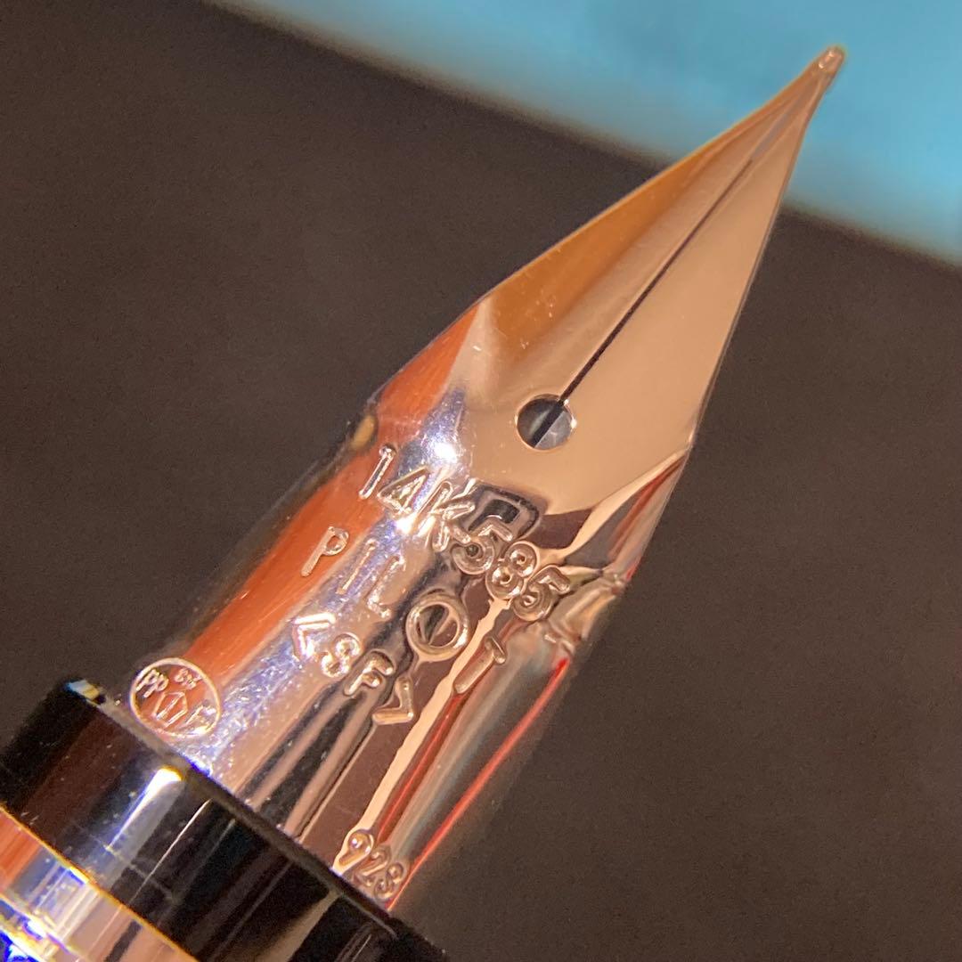 PILOT 万年筆・ボールペンセット 14k 585 SF 細字 軟