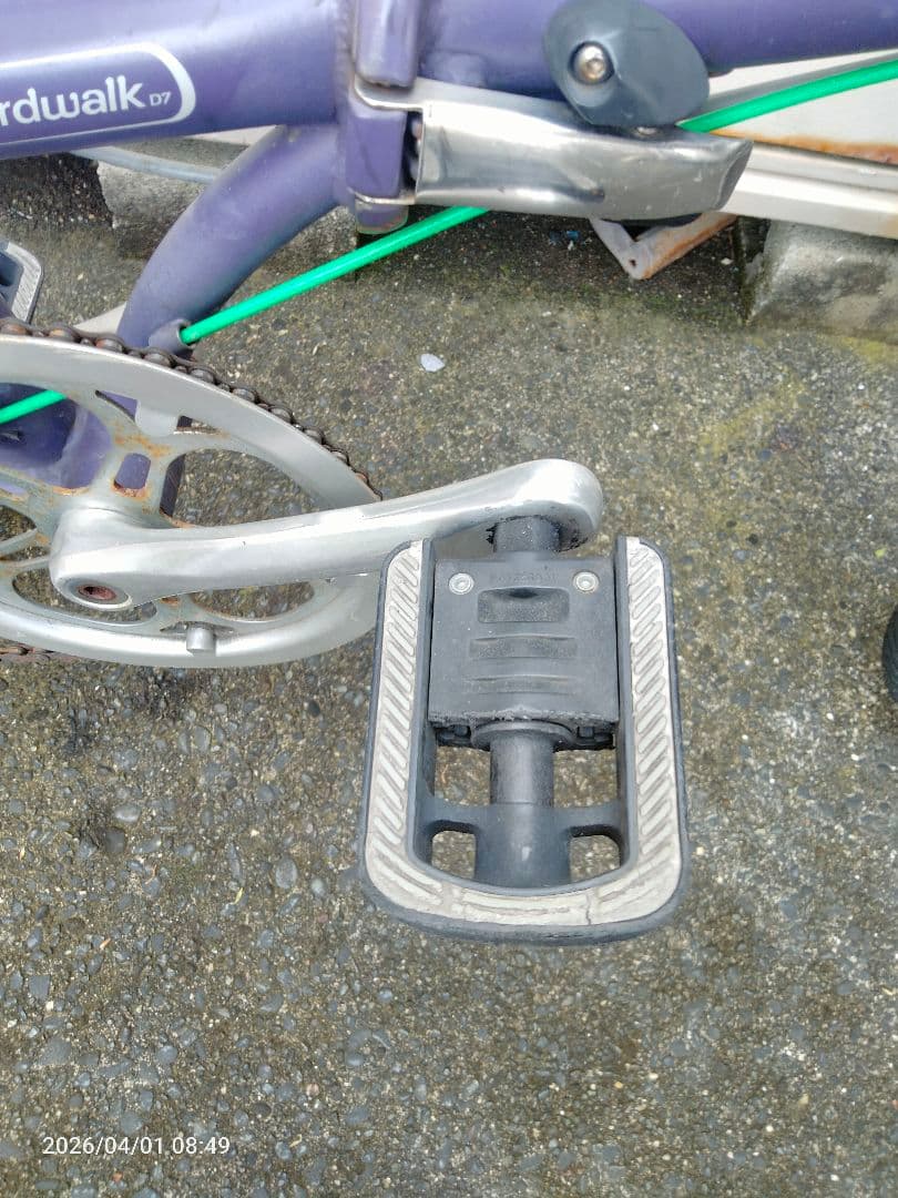 Dahon ダホンBoardwalkD7 パープルの折りたたみ自転車-20インチ