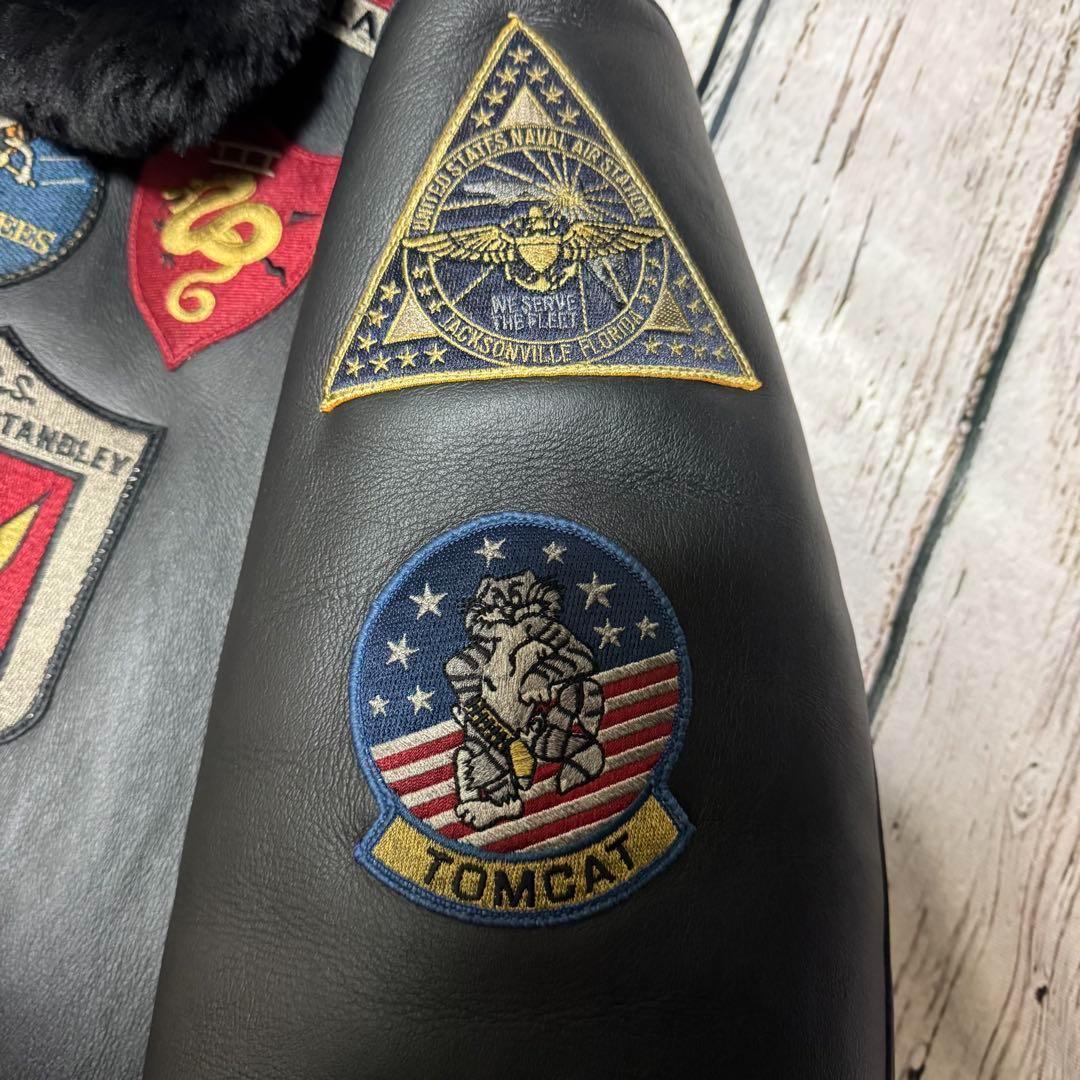 試着のみ ほぼ新品 AVREX B-3 トップガン TOPGUN 50周年